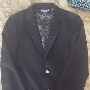 Vineyard Vines Blue Blazer with Gold Button